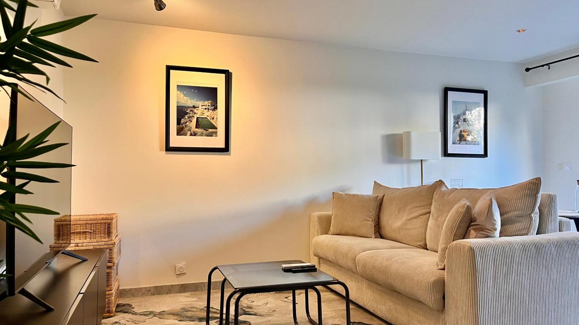 L'Azur - Apt De Standing - Piscine - Parking ル·カネ エクステリア 写真